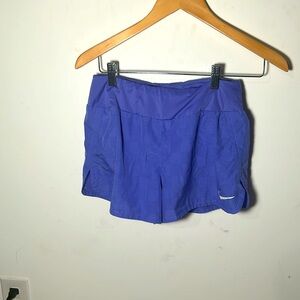 Nike Periwinkle purple running shorts